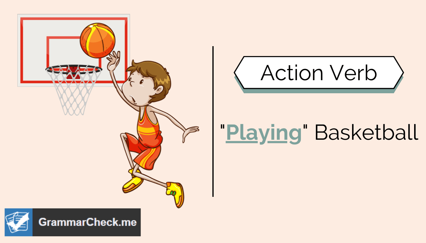 picture of action verb