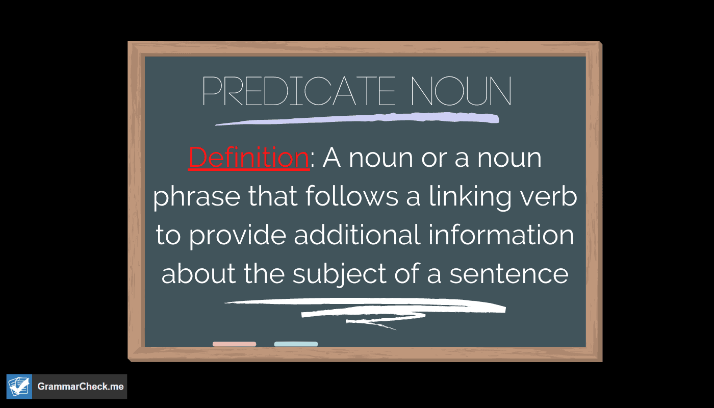 Sentences Predicate Nouns Pronouns Adjectives 40 OFF