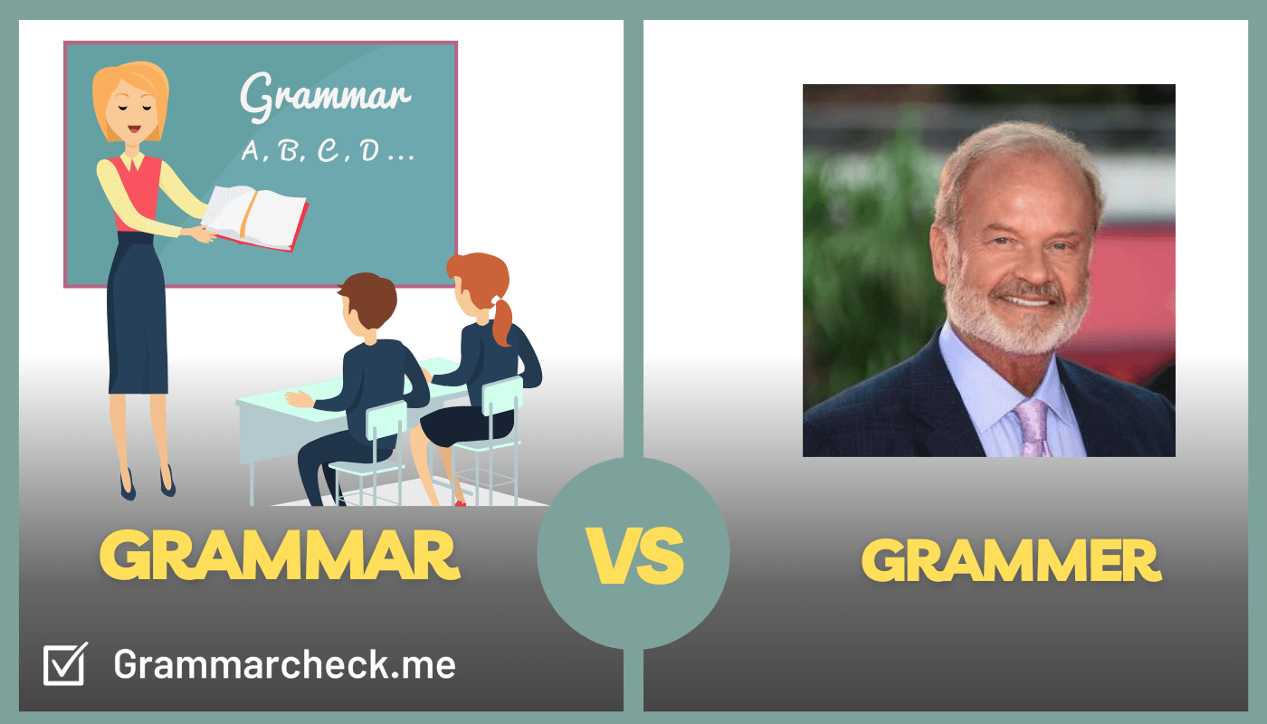 comparing the difference bewteen grammar vs grammer