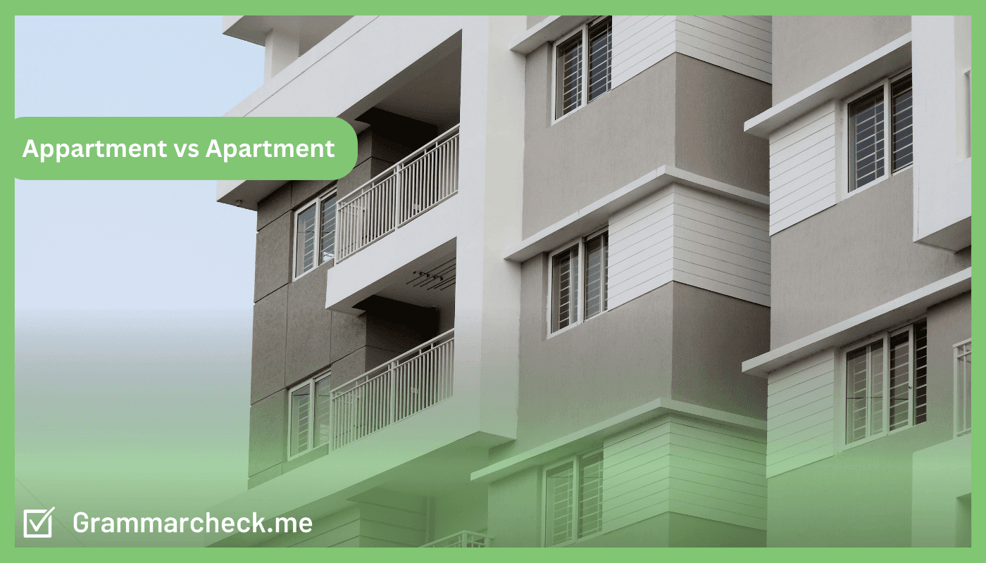 Appartment vs Apartment