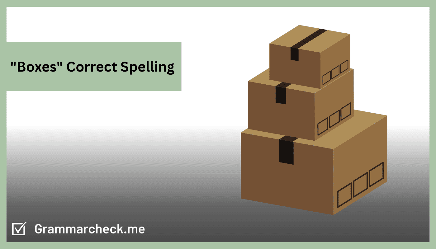 Boxes Spelling